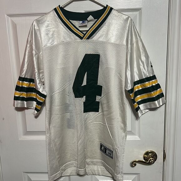 🔥🏈 Vintage GREEN BAY PACKERS BRETT FAVRE #4 Starter Authentic Apparel -Sz M 46 - Picture 5 of 10